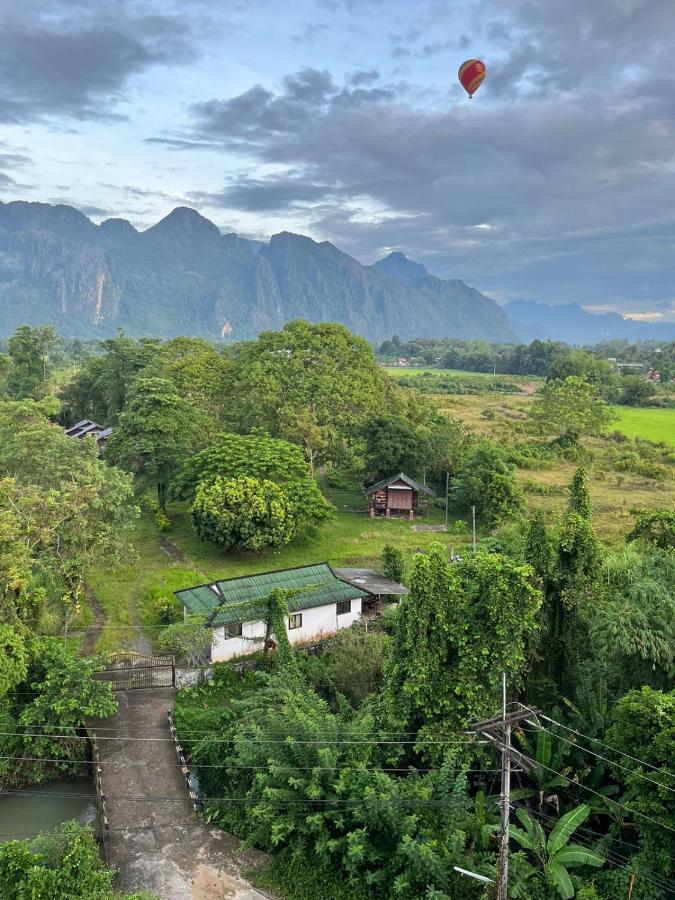 Vang Vieng Queen'S- Mountain View Hotel Exteriér fotografie